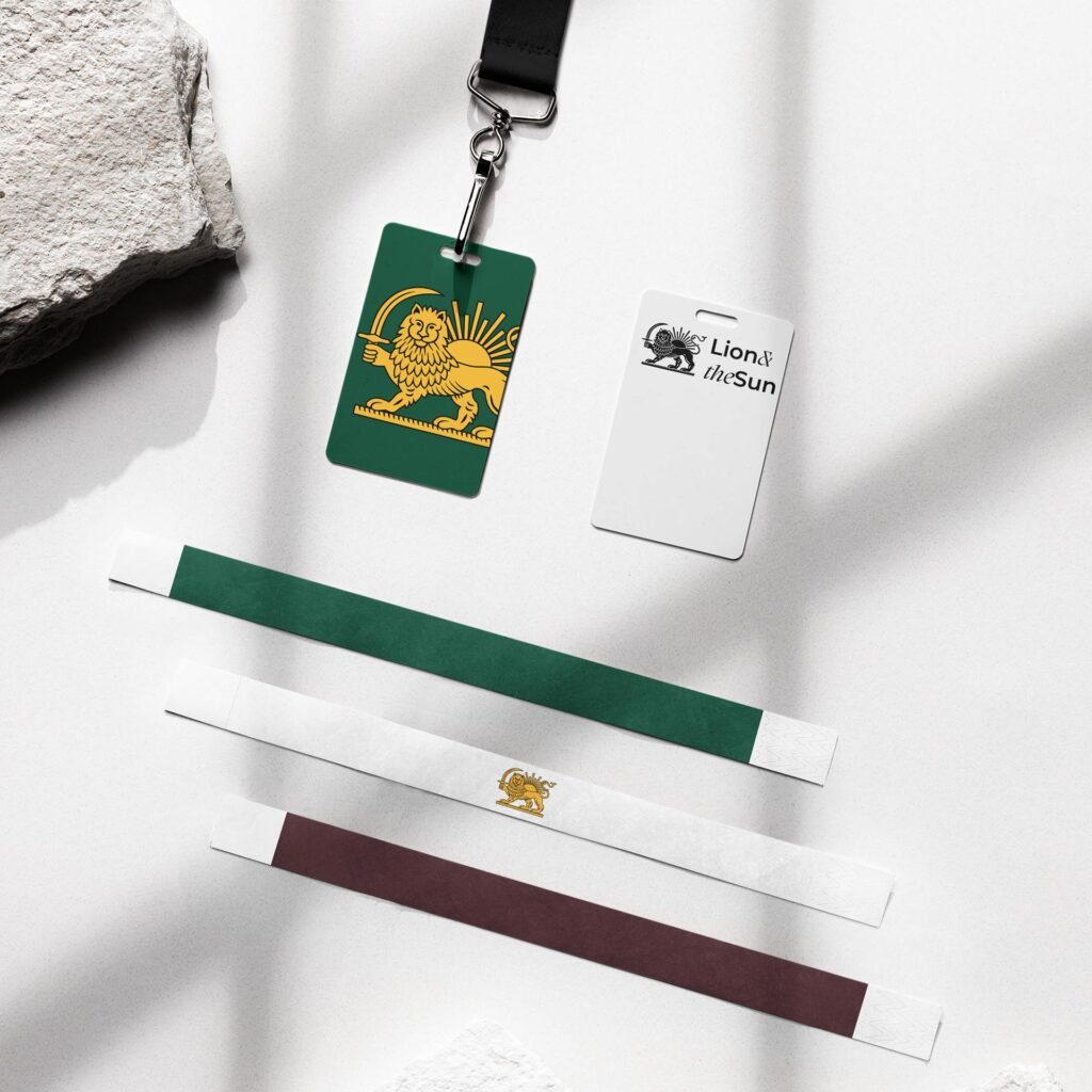 Lion & The Sun staff identity card representing the brand's purpose and organisational identity